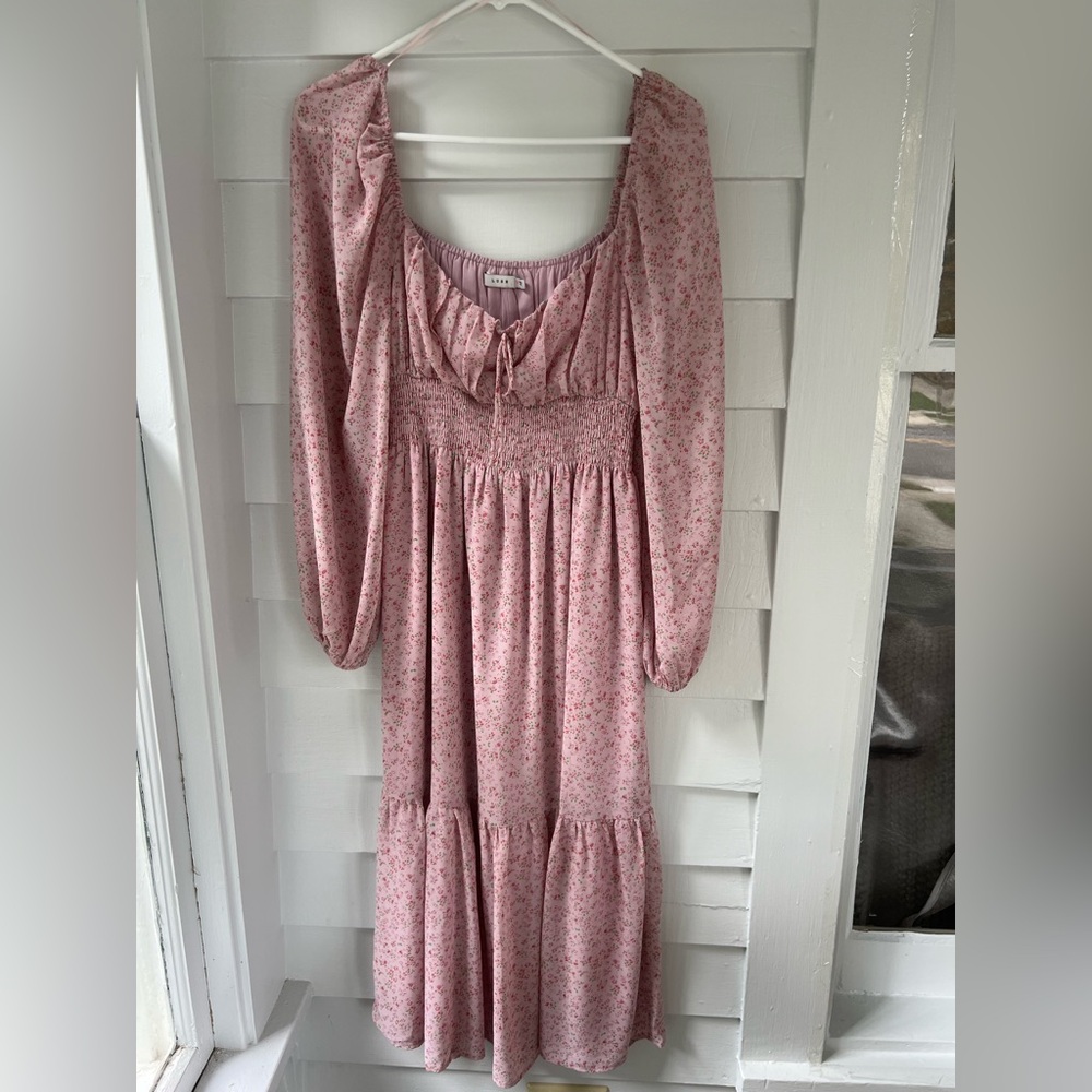 Floral Pink Dress